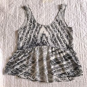 Chloe K Sheer Blouse Tank Top